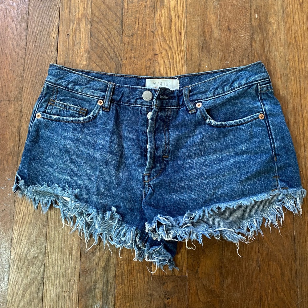 Free People Denim Cutoffs